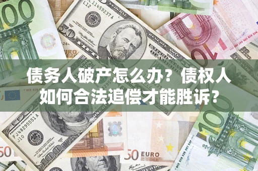 北京债务人破产怎么办？债权人如何合法追偿才能胜诉？