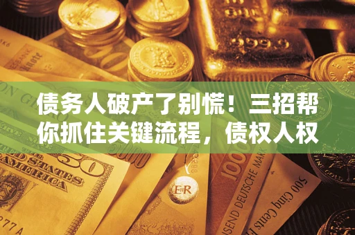 北京债务人破产了别慌！三招帮你抓住关键流程，债权人权益不再缩水