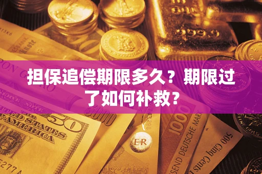 北京担保追偿期限多久？期限过了如何补救？