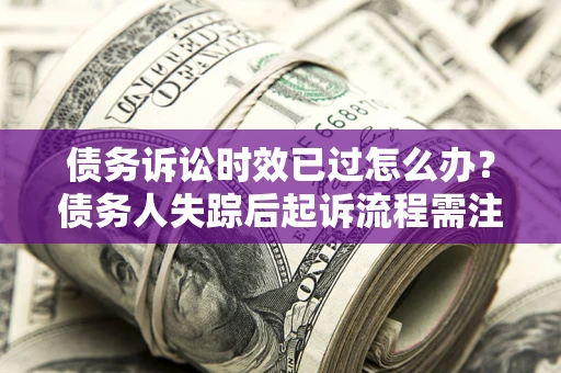 北京债务诉讼时效已过怎么办？债务人失踪后起诉流程需注意什么？