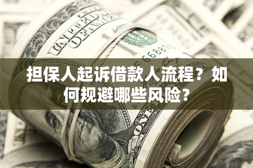 北京担保人起诉借款人流程？如何规避哪些风险？