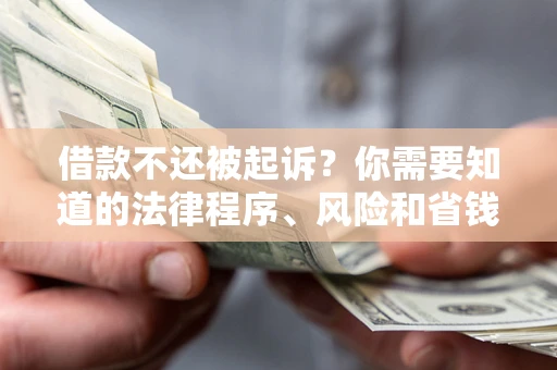 北京借款不还被起诉？你需要知道的法律程序、风险和省钱技巧