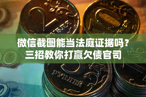 北京微信截图能当法庭证据吗？三招教你打赢欠债官司